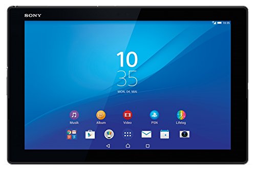 Sony Xperia Z4 Tablet-PC LTE 4G (25,6 cm (10,1 Zoll) TFT-Display, Octa-Core-Prozessor, 8,1 Megapixel-Kamera, 32 GB interner Speicher, Android 5.0) schwarz