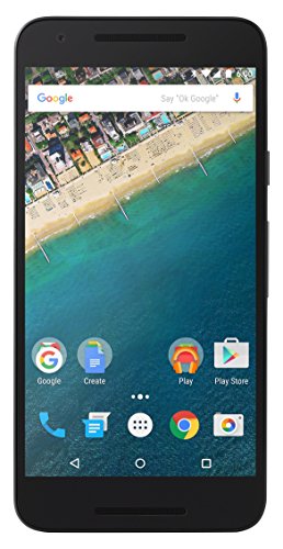 LG Nexus 5X Google Smartphone (13,2 cm (5,2 Zoll) IPS Display, 16 GB, Android 6.0 Marshmallow) Carbon