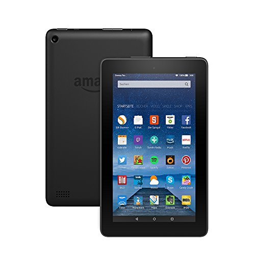 Fire-Tablet, 17,7 cm (7 Zoll) Display, WLAN, 8 GB (Schwarz) - mit Spezialangeboten
