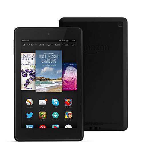 Fire HD 6, 15,2 cm (6 Zoll), HD-Display, WLAN, 8 GB (Schwarz) - mit Spezialangeboten
