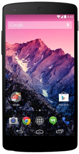 Google Nexus 5 Smartphone (4,95 Zoll (12,6 cm) Touch-Display, 16 GB Speicher, Android 4.4) schwarz