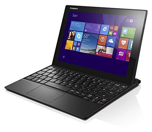 Lenovo MIIX 3-1030 25,7 cm (10,1 Zoll FHD TN) Convertible Tablet-PC (Intel Atom Z3735F, 1,86GHz, 2 GB RAM, 32GB eMMC, Touchscreen, Win 8.1) schwarz