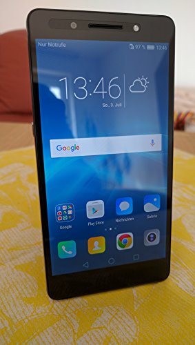 Honor 7 Smartphone (13,2 cm (5,2 Zoll) Touchscreen, 16GB interner Speicher, Android OS) grau