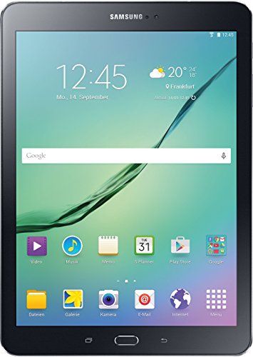 Samsung Galaxy Tab S2 T810N 24,6 cm (9,7 Zoll) Tablet-PC WiFi (2 Quad-Core Prozessoren, 1,9GHz + 1,3GHz, 3GB RAM, 32GB, Android 5.0) schwarz