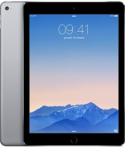 Apple iPad Air 24,6 cm (9,7 Zoll) Retina Display Tablet (A7, 16 GB, Wi-Fi, iOS 8) Spacegrau