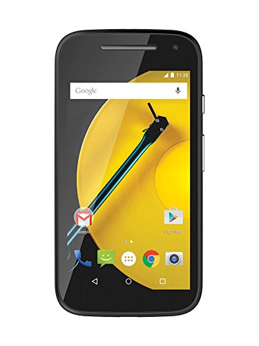 Motorola Moto E 2. Generation Smartphone (4,5 Zoll (11,4 cm) Touch-Display, 8 GB Speicher, Android 5.0) schwarz