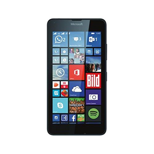 Microsoft Lumia 640 Dual-SIM Smartphone (5 Zoll (12,7 cm) Touch-Display, 8 GB Speicher, Windows 10) schwarz