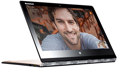 Lenovo Yoga 3 Pro 33,8 cm (13,3 Zoll QHD+ IPS) Convertible Ultrabook (Intel Core M-5Y71, 2,9GHz, 8GB RAM, 256GB SSD, Intel HD Graphics 5300, Touchscreen, Win 8.1) hellsilber