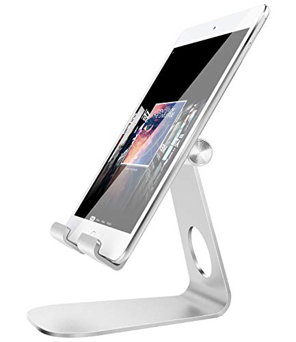 MoKo Handy/Tablet/E-Reader Ständer, 210° Multi-Winkel Desktop Halterung für iPhone 11 Pro Max/11 Pro/11/X/8/8 Plus, iPad Pro 11/10.2