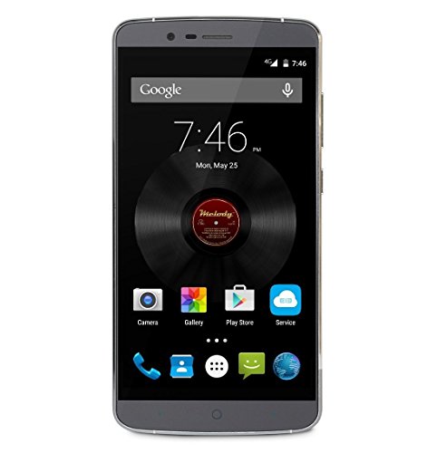 Elephone P8000 - Freies Android Smartphone (Display mit 5,5 Zoll / 13 MP, 16 GB, Octa-Core 1,3 GHz, 3 GB RAM), Grau