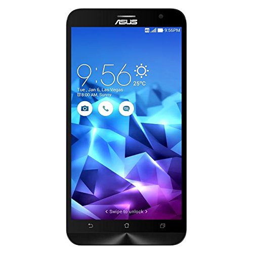 Asus ZenFone 2 ZE551ML Smartphone (14 cm (5,5 Zoll) FullHd Display, Intel Atom Z3580, 4GB Arbeitsspeicher, 128 GB Speicher, Android 5.0) violett