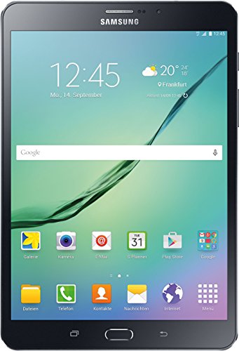 Samsung Galaxy Tab S2 T715N 20.31 cm (8 Zoll) Tablet-PC LTE (2 Quad-Core Prozessoren, 1,9GHz + 1,3GHz, 3GB RAM, 32GB, Android 5.0) schwarz