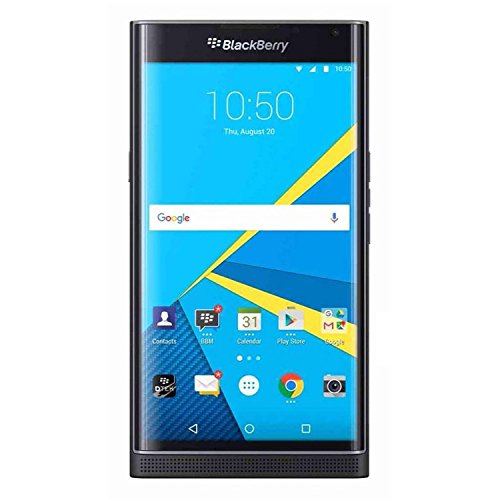 BlackBerry PRIV STV100-4 Smartphone (13,7 cm (5,4 Zoll) Display, 32GB Speicher, 18 Megapixel, Android 5.1) QWERTZ schwarz