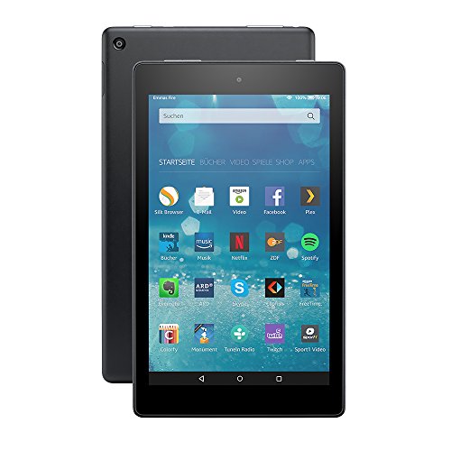 Fire HD 8-Tablet, 20,3 cm (8 Zoll) HD Display, WLAN, 16 GB (Schwarz)