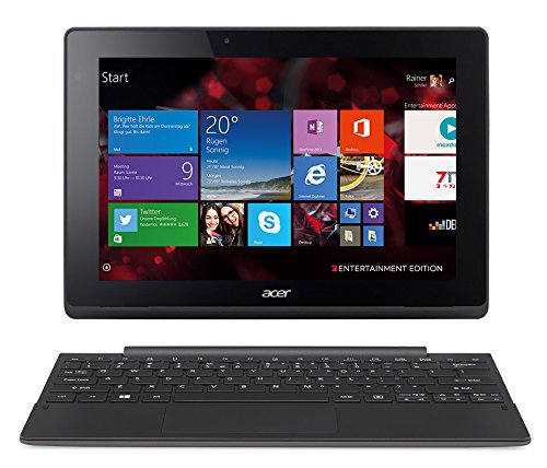 Acer Aspire Switch 10 E (SW3-013) 25,6 cm (10,1 Zoll HD IPS) Convertible Notebook (Intel Atom Z3735F, 2GB RAM, 32GB eMMC, Intel HD Graphics, Win 8.1) grau