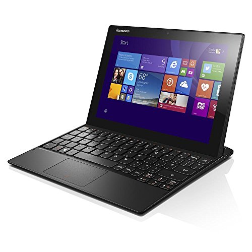 Lenovo MIIX 3-1030 25,7 cm (10,1 Zoll FHD TN) Convertible Tablet-PC (Intel Atom Z3735F, 1,86GHz, 2 GB RAM, 32GB eMMC, Touchscreen, Win 8.1) schwarz