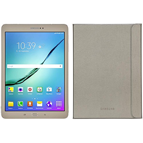 Samsung Galaxy Tab S2 Gold Edition 24,6 cm (9,7 Zoll) Tablet-PC (Quad-Core, Android 5.0) gold inkl. Samsung Book Cover - Limited Edition