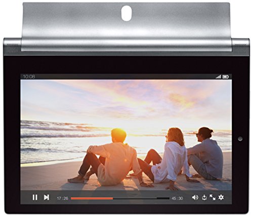 Lenovo Yoga Tablet 2-8 20,32 cm (8 Zoll FHD-IPS) Tablet (Intel Atom Z3745, 1,86GHz, 2GB RAM, 16GB interner Speicher, Touchscreen, Android 4.4) platinum